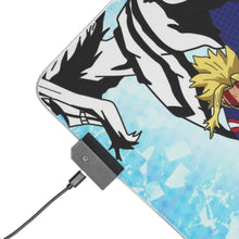 Load image into Gallery viewer, All Might's Last Battle RGB LED Mouse Pad (Desk Mat)
