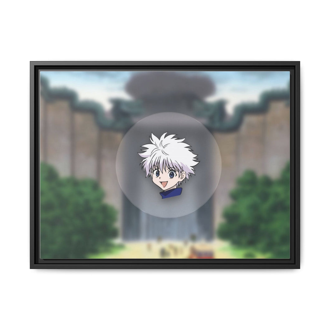 Hunter x Hunter Killua Zoldyck Canvas Framed Art Print