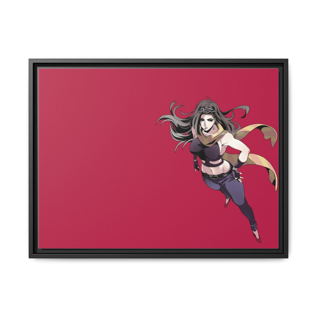 Lisa Lisa / Battle Tendency Canvas Framed Art Print