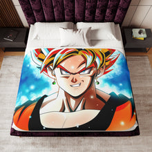 Load image into Gallery viewer, Anime Dragon Ball Sherpa Blanket
