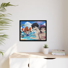 Load image into Gallery viewer, Ao No Exorcist Canvas Framed Art Print
