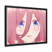 Load image into Gallery viewer, Miku Nakano Canvas Framed Art Print

