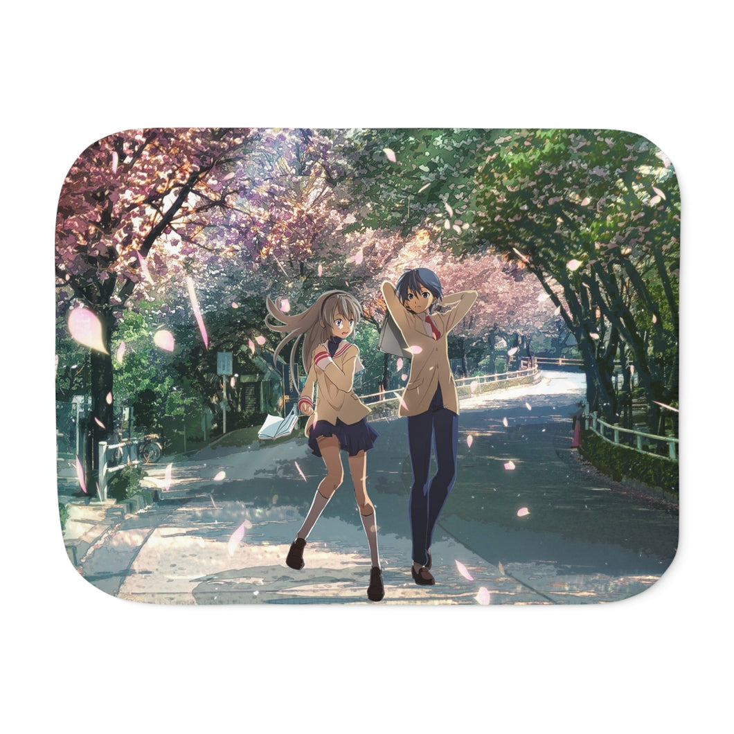 Anime Clannad Sherpa Blanket