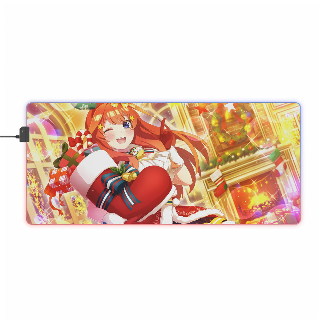 The Quintessential Quintuplets RGB LED Mouse Pad (Desk Mat)