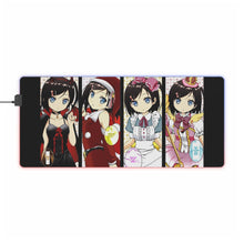 Load image into Gallery viewer, Tsutsukakushi Tsukiko  by RGB LED Mouse Pad (Desk Mat)
