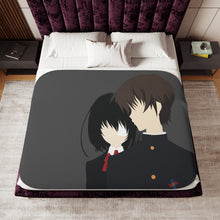 Load image into Gallery viewer, Another Mei Misaki, Kouichi Sakakibara Sherpa Blanket
