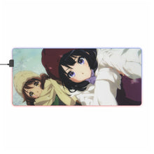 Load image into Gallery viewer, Sound! Euphonium Kumiko Oumae, Reina Kousaka RGB LED Mouse Pad (Desk Mat)
