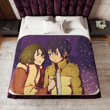 Load image into Gallery viewer, Anime ERASEDr Sherpa Blanket
