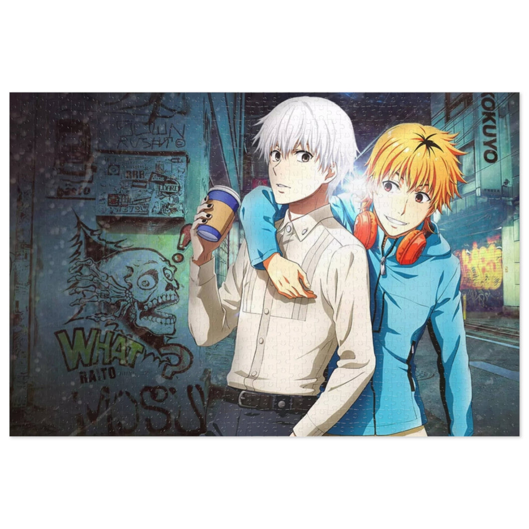 kaneki and hidi Jigsaw Puzzle