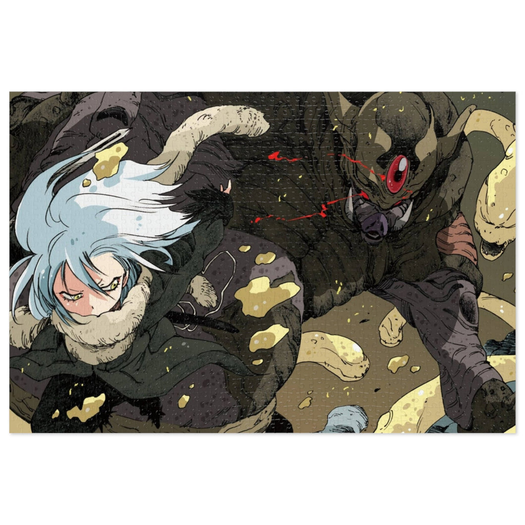 Rimuru Tempest Vs Demon King Jigsaw Puzzle