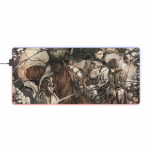 Load image into Gallery viewer, Anime Attack On Titan RGB LED Mouse Pad (Desk Mat)
