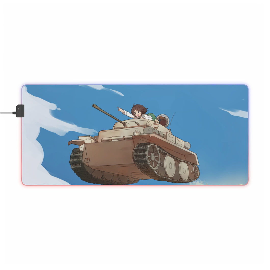 Girls und Panzer RGB LED Mouse Pad (Desk Mat)