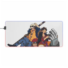 Load image into Gallery viewer, One Piece Monkey D. Luffy RGB LED Mouse Pad (Desk Mat)
