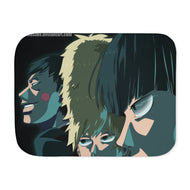 Mob Psycho 100 Arataka Reigen, Shigeo Kageyama, Ritsu Kageyama Sherpa Blanket