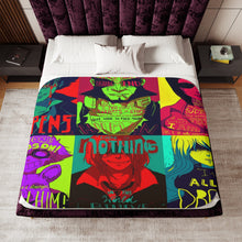 Load image into Gallery viewer, Anime Cowboy Bebop Sherpa Blanket
