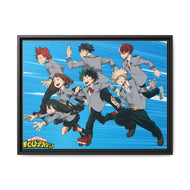 Anime My Hero Academia Canvas Framed Art Print