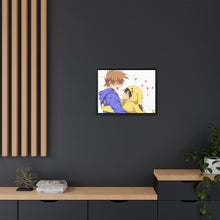 Load image into Gallery viewer, Red X Green Canvas Framed Art Print
