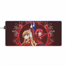 Load image into Gallery viewer, Toradora! RGB LED Mouse Pad (Desk Mat)
