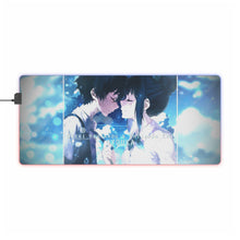 Load image into Gallery viewer, Eru Chitanda  And  Hōtarō Oreki Together RGB LED Mouse Pad (Desk Mat)
