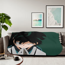 Load image into Gallery viewer, Izuku Midoriya - Boku no Hero Academia Sherpa Blanket
