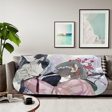Load image into Gallery viewer, Tokyo Ghoul Ken Kaneki, Touka Kirishima Sherpa Blanket
