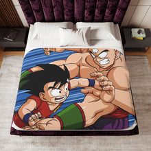Load image into Gallery viewer, Master Roshi Team vs Master ShenTeam Sherpa Blanket

