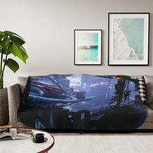 Load image into Gallery viewer, Anime Cowboy Bebop Sherpa Blanket
