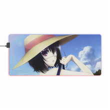 Load image into Gallery viewer, Mei Misaki RGB LED Mouse Pad (Desk Mat)
