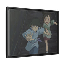 Load image into Gallery viewer, Anime Spirited Away Canvas Framed Art Print
