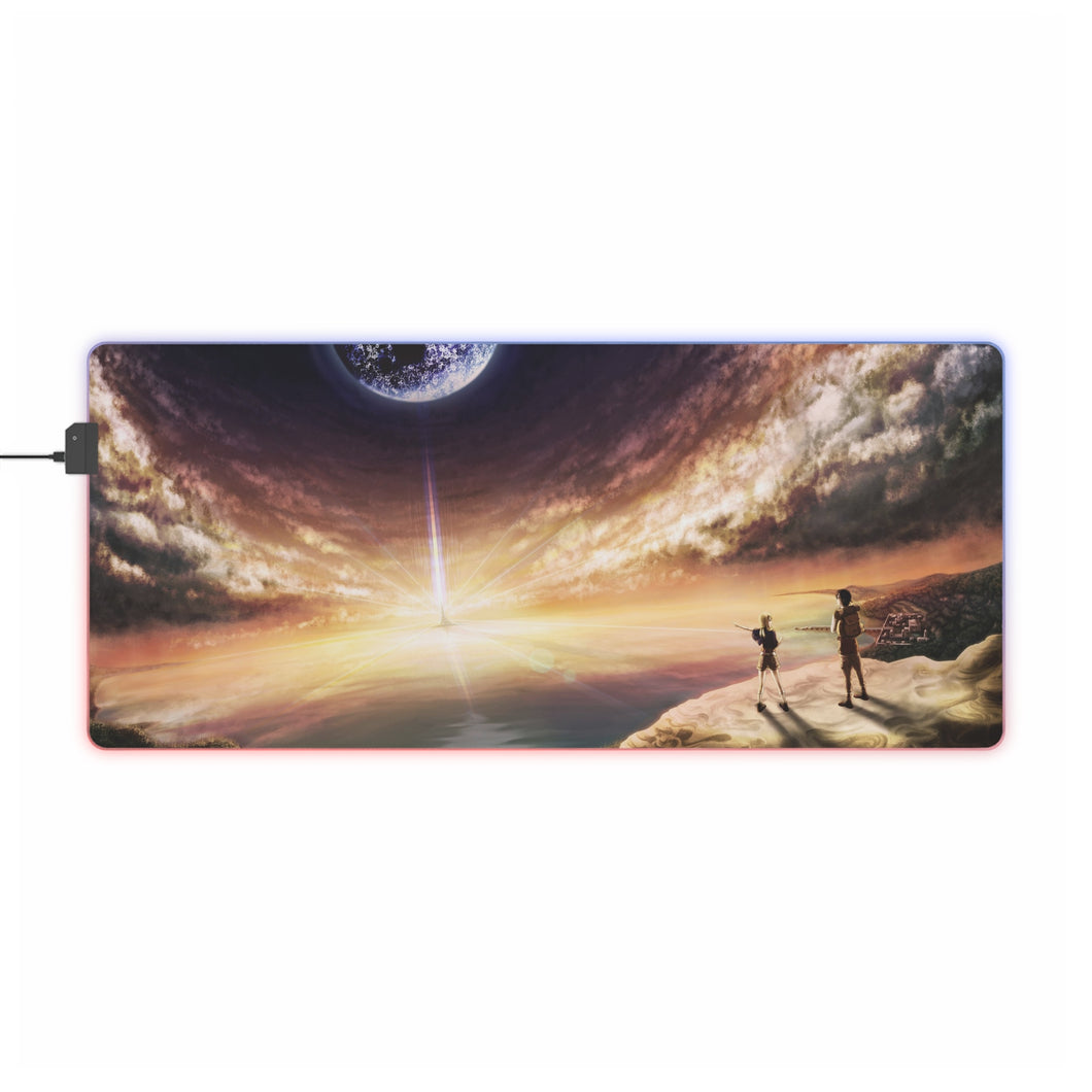 Anime Sci Fi RGB LED Mouse Pad (Desk Mat)