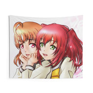 Ruby Kurosawa & Chika Takami Indoor Wall Tapestry