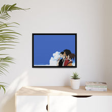 Load image into Gallery viewer, Anime Samurai Champloor Canvas Framed Art Print
