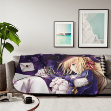 Load image into Gallery viewer, Violet Evergarden Sherpa Blanket
