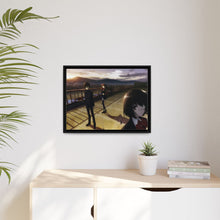 Load image into Gallery viewer, Mei,Kouichi and Izumi Canvas Framed Art Print
