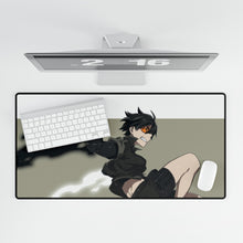 Load image into Gallery viewer, Anime Warrior Mouse Pad (Desk Mat)
