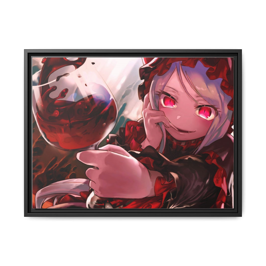 Overlord Shalltear Bloodfallen Canvas Framed Art Print