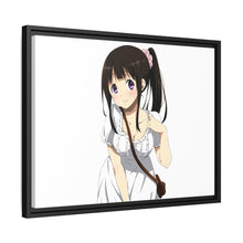 Load image into Gallery viewer, Eru Chitanda  Smile Canvas Framed Art Print
