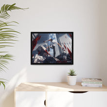 Load image into Gallery viewer, Anime Chainsaw Man Canvas Framed Art Print
