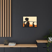 Load image into Gallery viewer, Anime Samurai Champloo Canvas Framed Art Print
