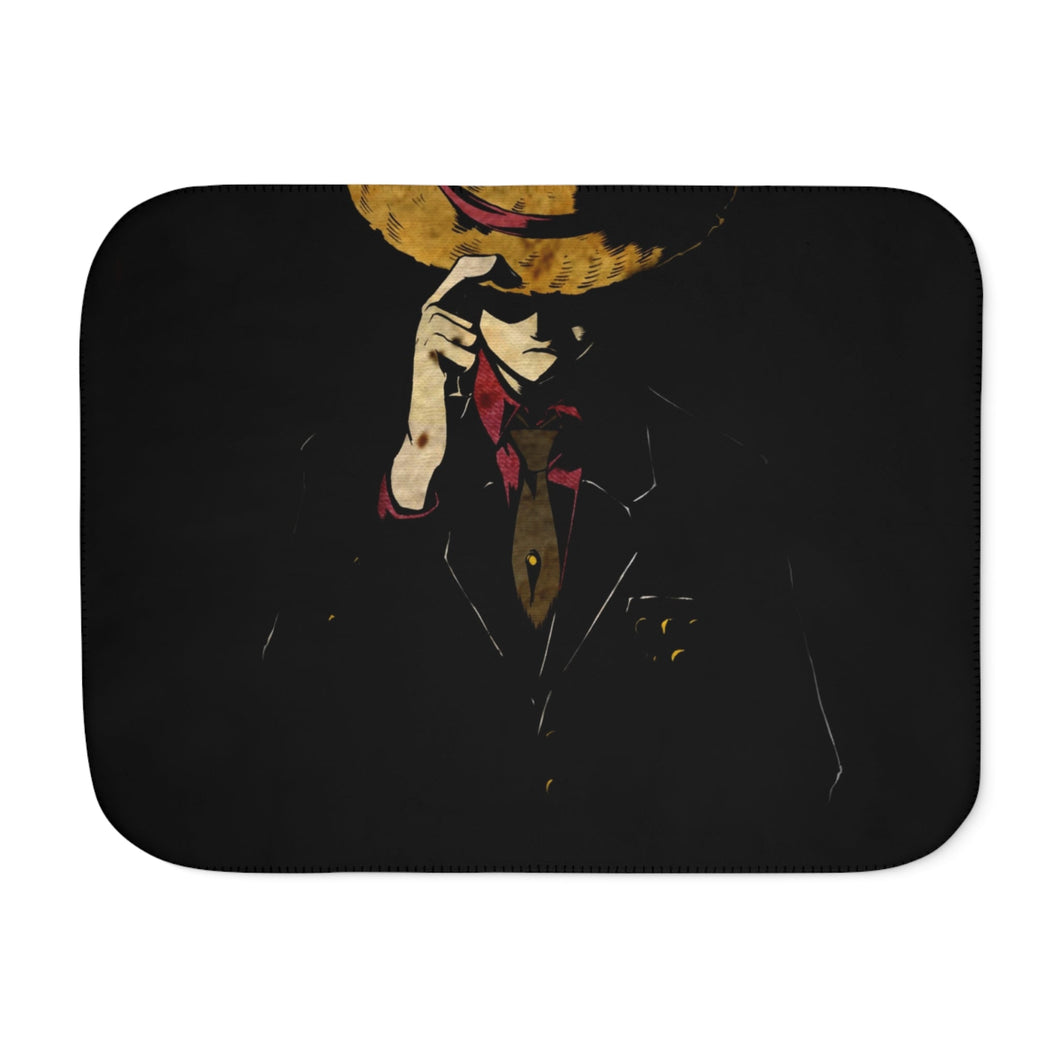 One Piece Monkey D. Luffy Sherpa Blanket
