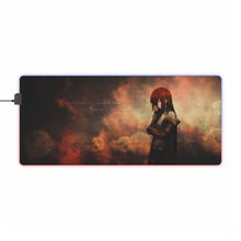 Load image into Gallery viewer, Steins Gate - Kurisu Makise RGB LED Mouse Pad (Desk Mat)
