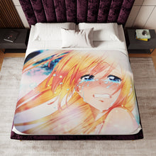 Load image into Gallery viewer, Anime Nisekoi Sherpa Blanket

