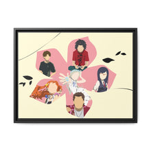 Load image into Gallery viewer, Anohana Meiko Honma, Jinta Yadomi, Naruko Anjou, Tetsudou Hisakawa, Chiriko Tsurumi Canvas Framed Art Print
