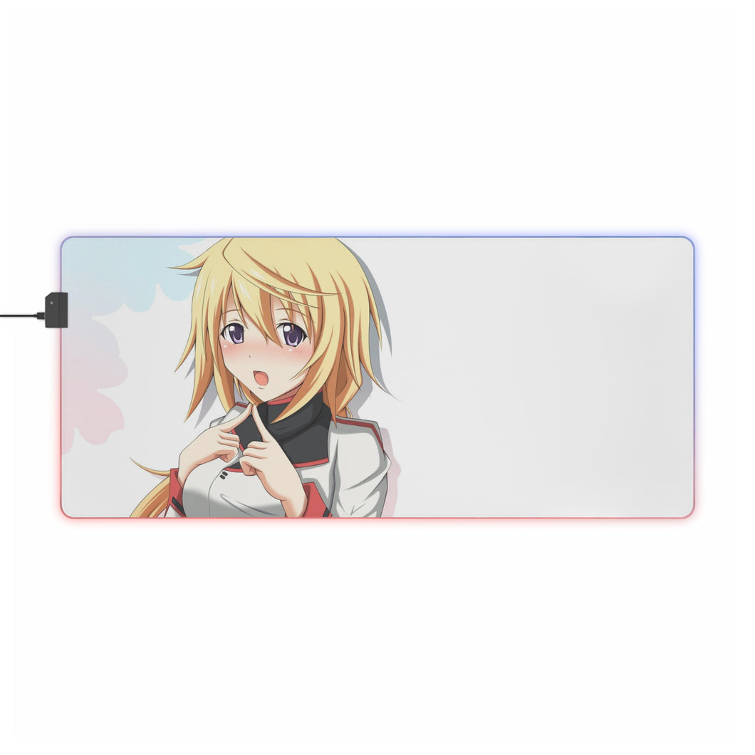Infinite Stratos Charlotte Dunois RGB LED Mouse Pad (Desk Mat)