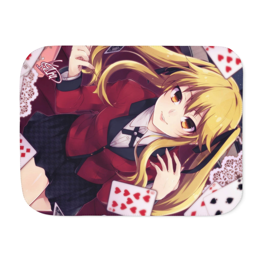 Kakegurui Sherpa Blanket