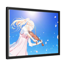 Load image into Gallery viewer, Anime Your Lie in April Canvas Framed Art Print
