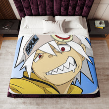 Load image into Gallery viewer, Soul Eater Sherpa Blanket
