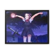 Ayumi Otosaka jumping Canvas Framed Art Print