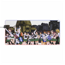 Load image into Gallery viewer, Girls und Panzer RGB LED Mouse Pad (Desk Mat)
