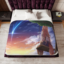 Load image into Gallery viewer, Raphtalia Sherpa Blanket
